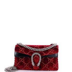 Gucci Dionysus Bag Gg Velvet Mini #185718G94B